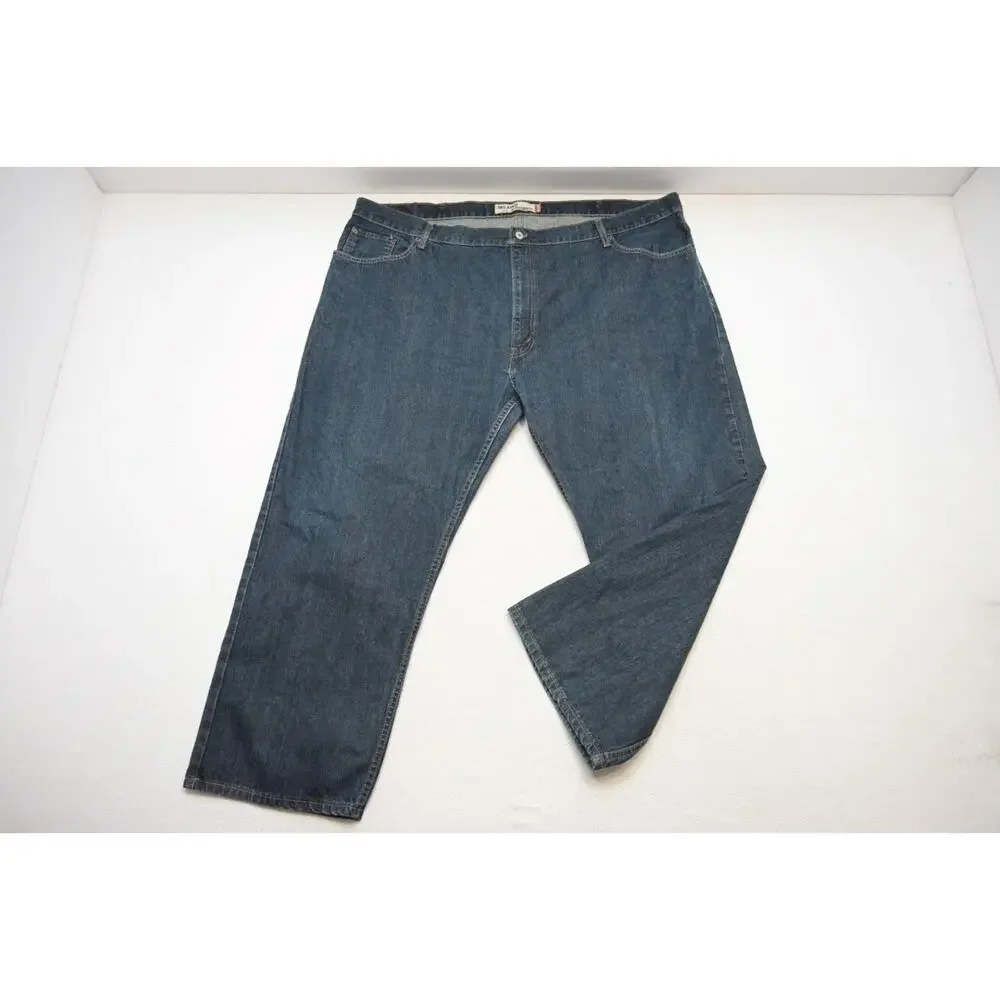 Levi's 559 Relaxed Straight Fit Rugged‎ Blue Denim Jeans Mens Size 50 x 29